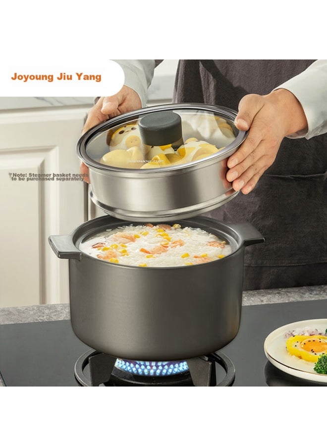 Joyoung Ceramic Casserole Pot, Soup Pot, Stew Pot, 3.5l Clay Pot, Medicinal Soup Pot, Household Ceramic Pot, High Temperature Resistant Stew Pot, Tcb3503 - Image 2