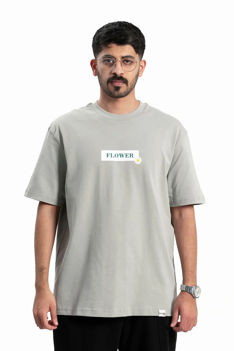 Wecre8 Men's Gray Lost T-shirt By WECRE8
