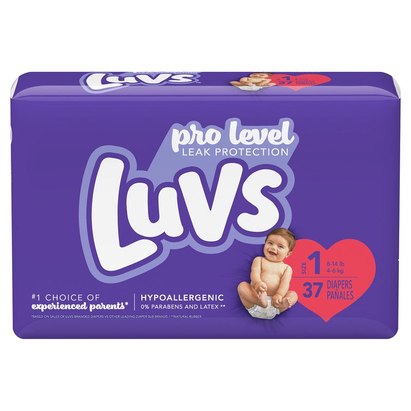 Luvs diapers, Size 1 - Image 1