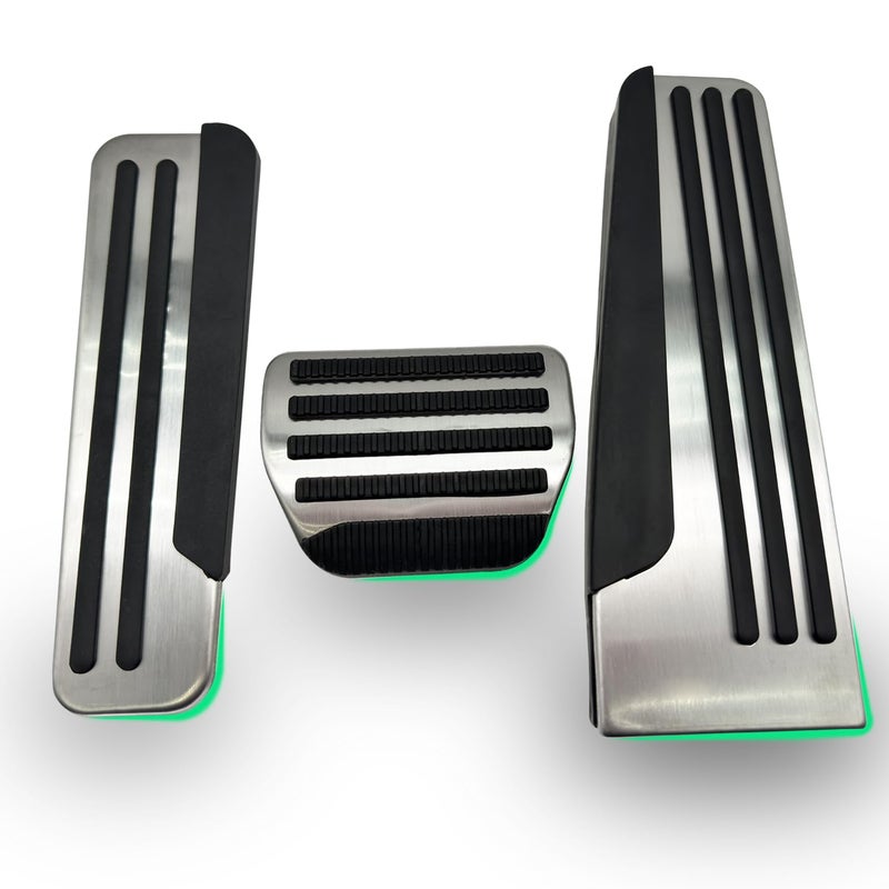 Rxmgf Foot Pedal kit Compatible with Infiniti Q50 Q60 Q70 QX70 QX70 G25 G35 G37 M25 EX FXFoot Rest Brake and Gas Accelerator Pedal Covers