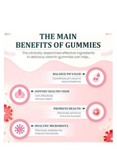 Nutrition Vital Source Feminine Balance Gummies, Gluten-Free, Vegan, Hawaiian Pineapple Flavor, 60 Count  - Image 3