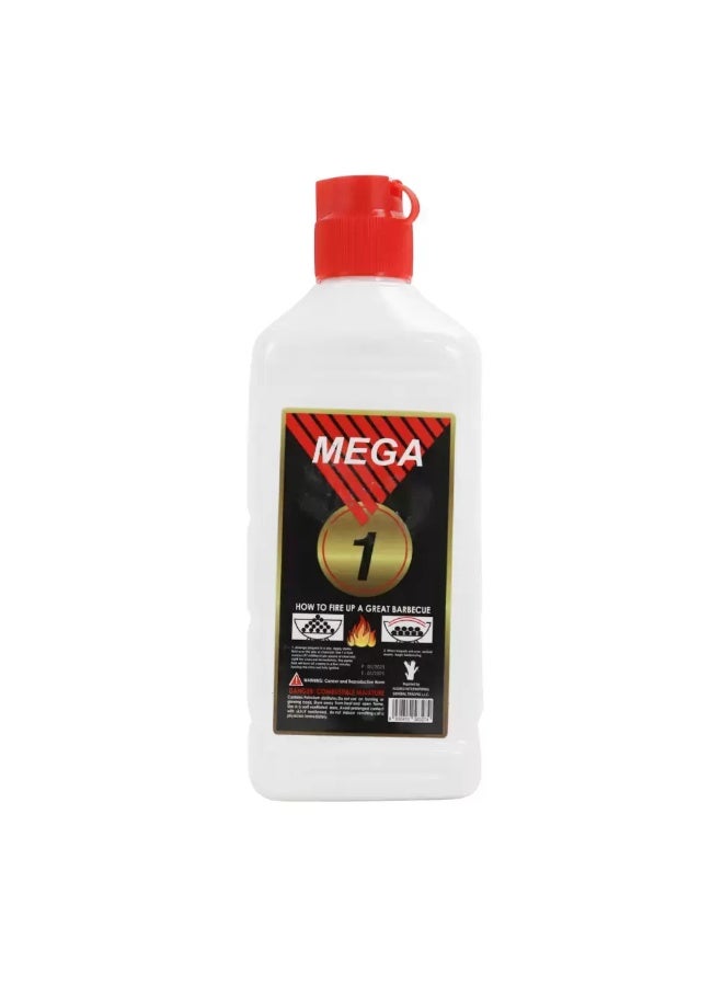 MEGA Mega Charcoal Lighter Fluid, Longlasting Charcoal Flammable Liquid- 473ml - Image 2