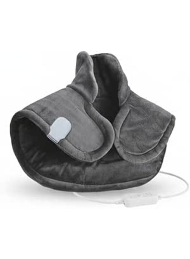 وسادة حرارية كهربائية للأكتاف مع غطاء ناعم ومريح – تخفيف حراري مستهدف لمنطقة الرقبة والأكتاف – إعدادات حرارة قابلة للتعديل وسلك طويل – دفء مثالي للاستخدام اليومي. - Image 1