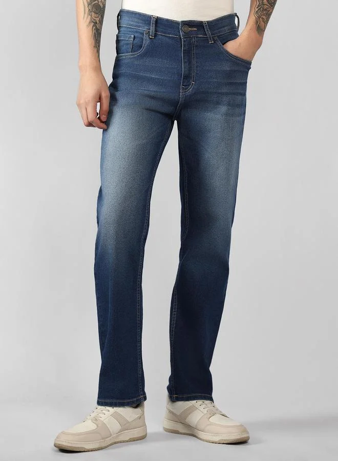 Dennis Lingo Dennis Lingo Mid Wash Relaxed Fit Jeans