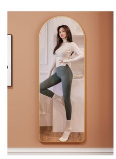 Generic Arched Full Length Mirror Floor Big Standing Mirror Against Wall for Bedroom Dressing and Wall-Mounted Thin Frame Mirror  - Image 3