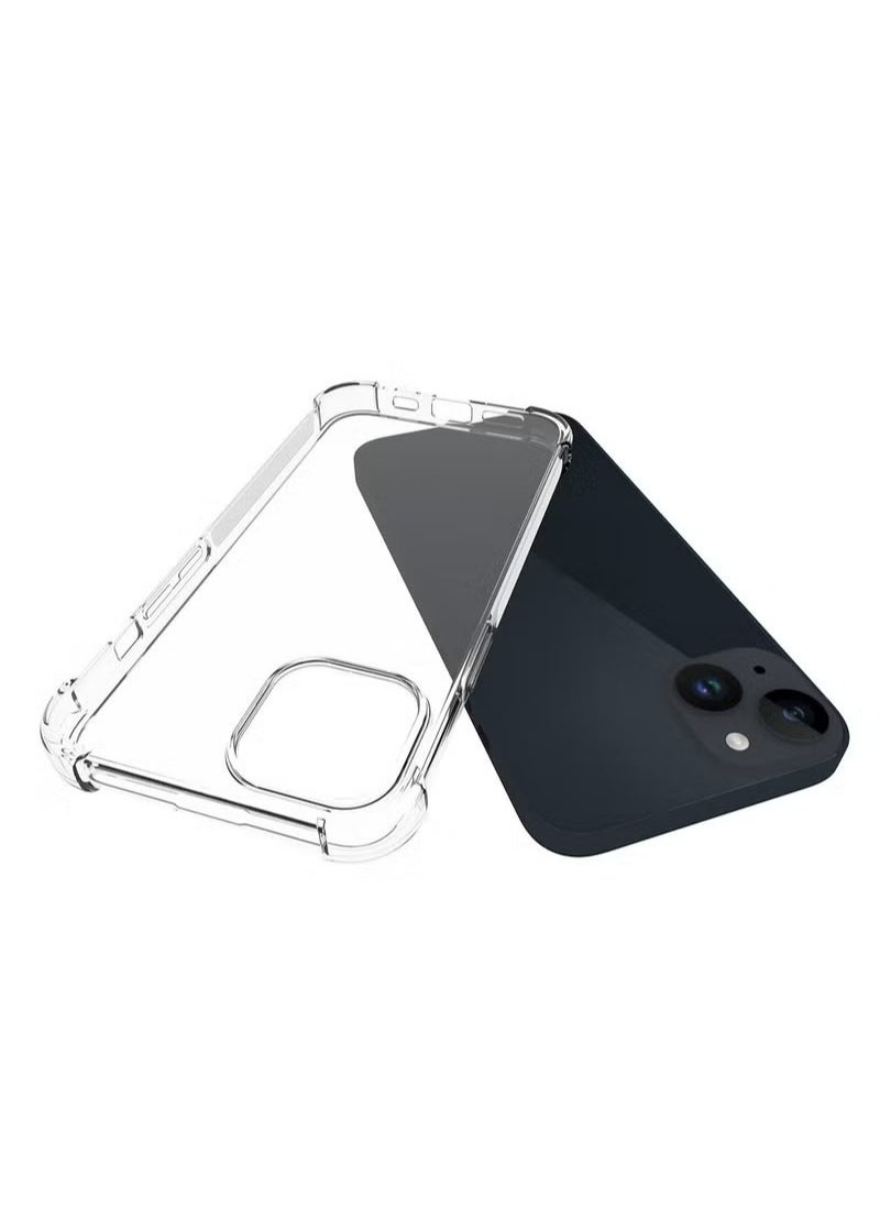 X-level - iPhone 15 Case Ultra Slim Case With Soft TPU Material With 4 Corners Bumper Shockproof Protection Anti-Scratch Anti-Drop Cell iPhone 15 Clear - Image 1