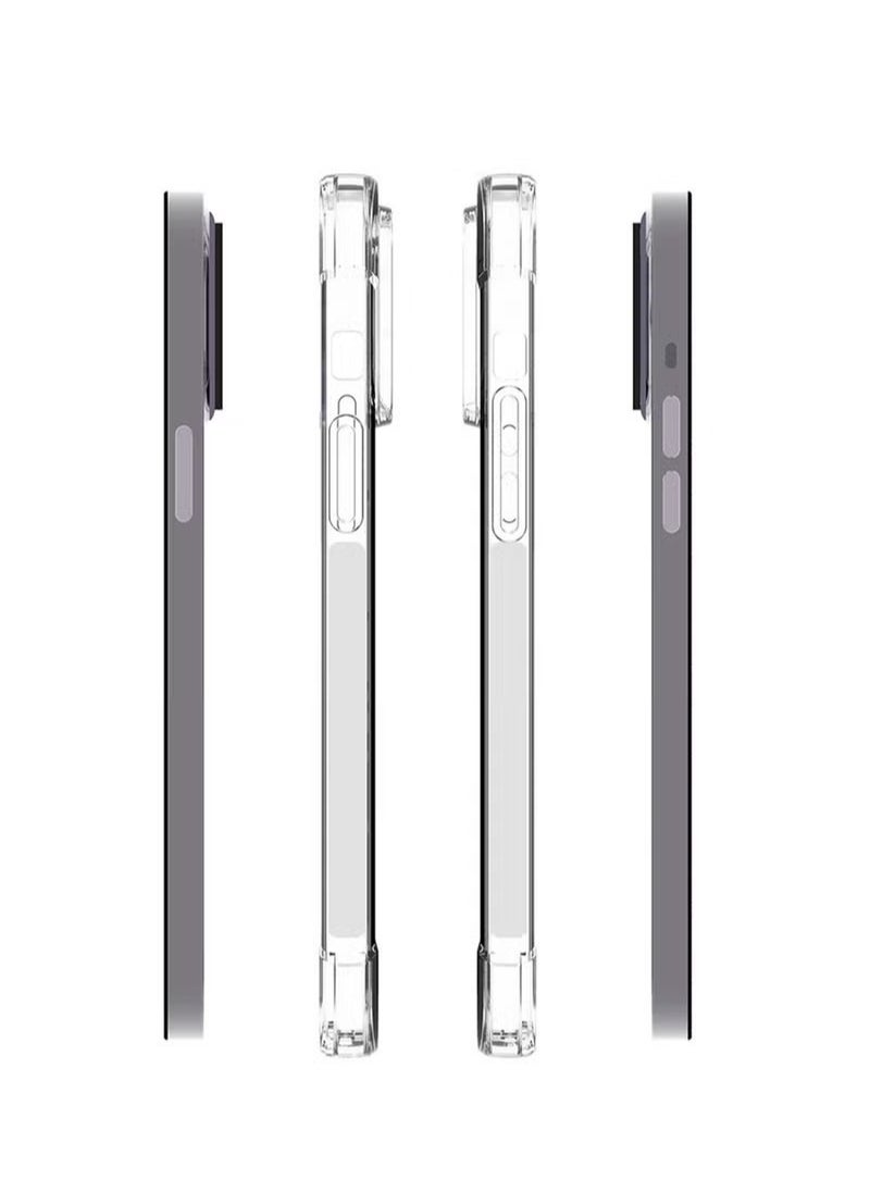 X-level - iPhone 15 Case Ultra Slim Case With Soft TPU Material With 4 Corners Bumper Shockproof Protection Anti-Scratch Anti-Drop Cell iPhone 15 Clear - Image 1