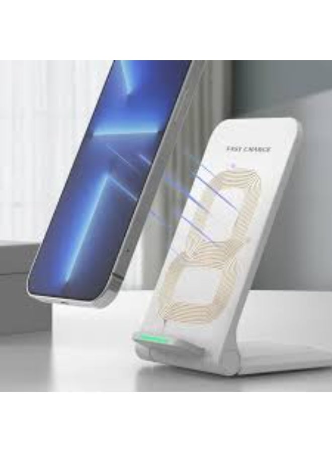Wireless Charger 100W, Foldable Fast Charging Stand for iPhone 14 13, 12 Pro Max 11, Samsung S23 Ultra, S22, S21 Note 20
