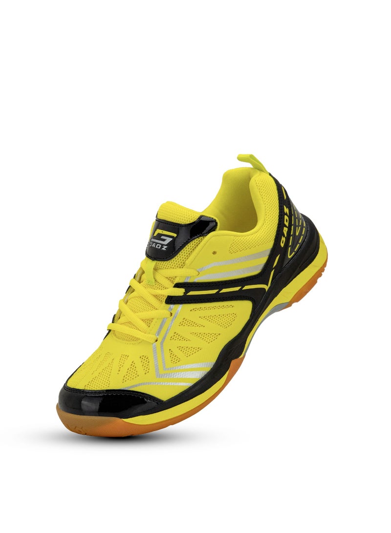 GADZ Gadz Smash Series Women Badminton Shoes MG1002L-4 Yellow_Black  - Image 3