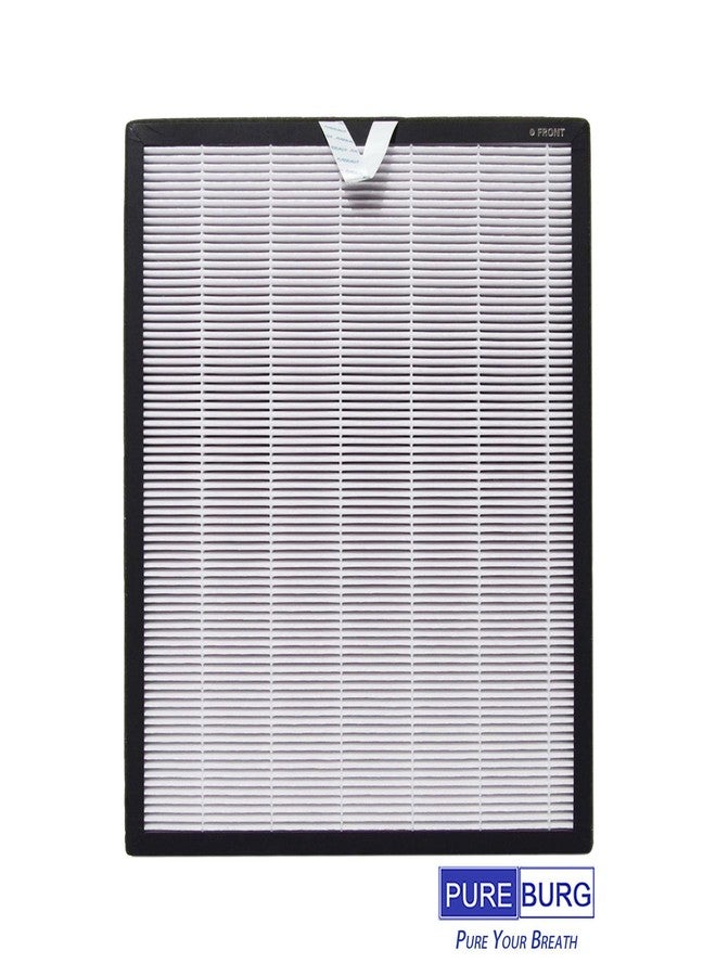 PUREBURG فلاتر بديلة من PUREBURG Vital 100S-RF متوافقة مع جهاز تنقية الهواء الذكي LEVOIT Vital 100S بتقنية HEPA الحقيقية، عبوة من قطعتين، فلتر H13 HEPA من الكربون النشط، ترشيح ثلاثي المراحل - Image 3