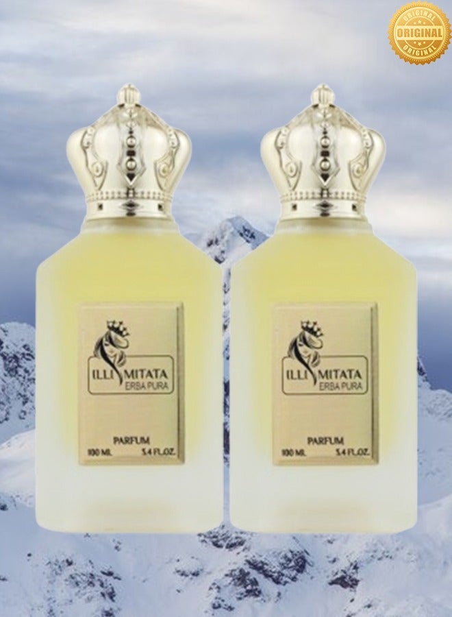 BL 2 Pieces Illimitata Erba Pura Parfum EDP 100ML - Image 1