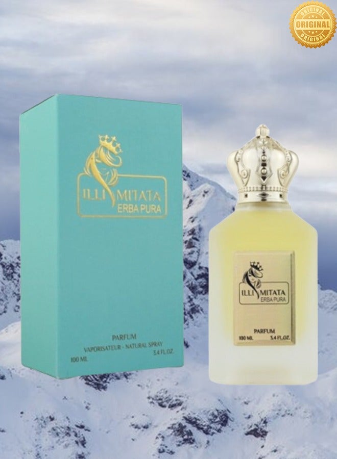 BL 2 Pieces Illimitata Erba Pura Parfum EDP 100ML - Image 2