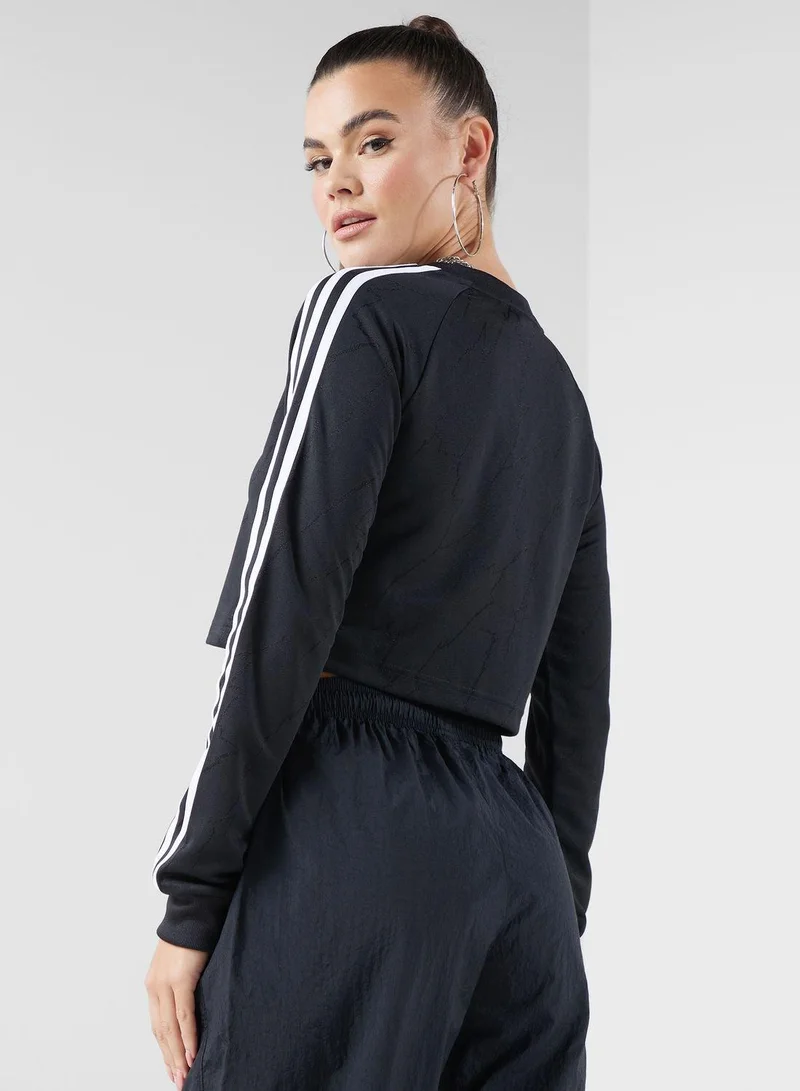 Adidas FR LS JERSEY Black Originals Women JERSEYS