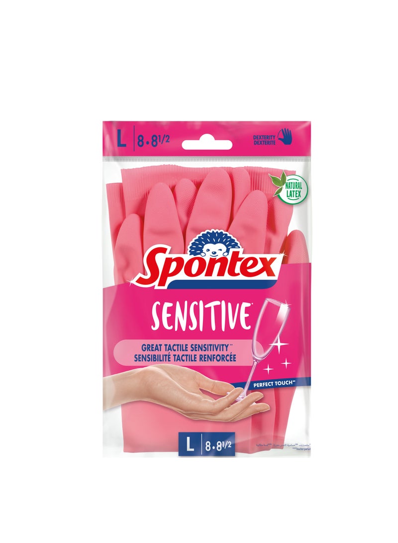 Spontex Sensitive Gloves Large
