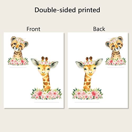 Buerhanerry 9Pcs Jungle Animals Honeycomb Centerpieces, Safari Baby Shower Table Decorations for Girls Kids, Safari Jungle Themed Birthday Party Suppiles, Wild One Birthday Party Decorations - Image 4