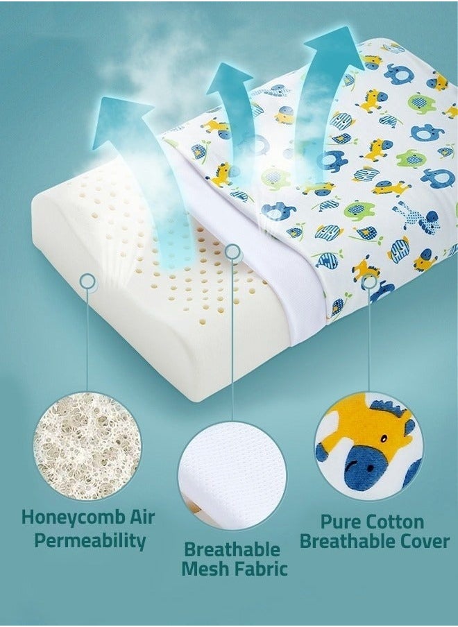 MIXDE Baby Newborn Nursing Sleeping Pillow Toddler Boys and Girls Comfortable Portable Breathable Lightweight Shaping Pillows PE Multifunctional Portable Infant Head Support for Kids Infants  - Image 2