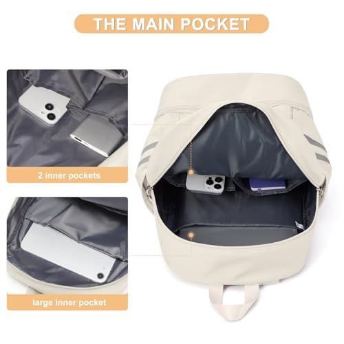 coofay Gym Backpack For Women Waterproof Sports Backpack With Shoe Compartment Lightweight Travel Backpacks Small Gym Bag Dance Volleyball Backpacks - Image 3