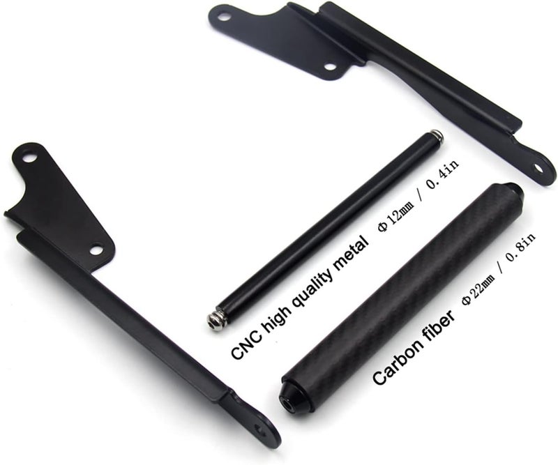 QASULER Motorcycle Phone Holder for Yamaha Models - Image 2