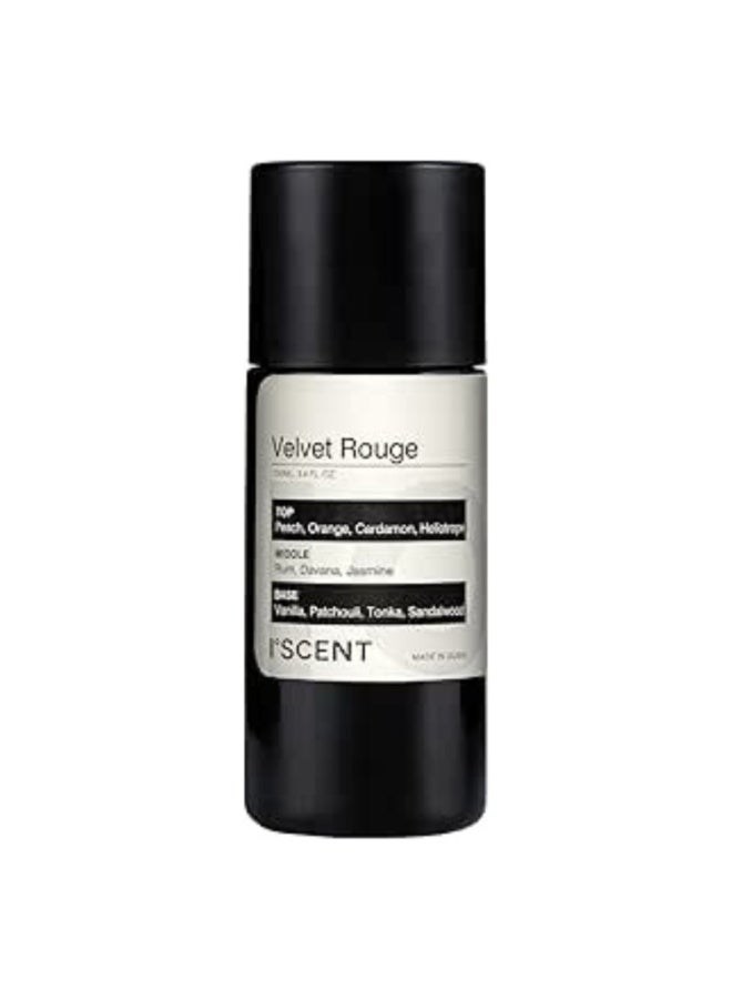 ISCENT | Velvet Rouge – Fragrance Oil Refill for Ensō Diffuser 100ml | Peach, Cardamom, Rum, Jasmine, Vanilla, Tonka & Sandalwood for Home & Car | Sensual Gourmand Warmth & Velvety Sweet Woods - Image 1
