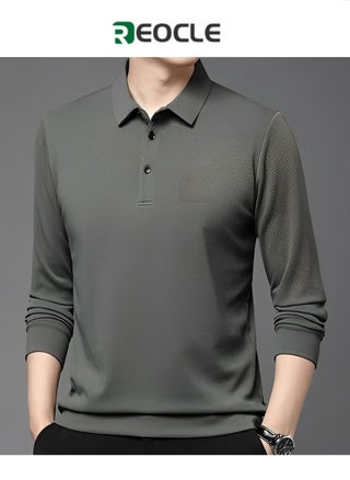 Men's Polo Shirts Long Sleeve Casual Solid Stylish Dry Fit Performance Designed Collared Golf Polo Shirts - pzsku/Z01C62361FD70FA185697Z/45/1747293632/3be686f9-3809-4e7b-8878-1c3715f0a9b5