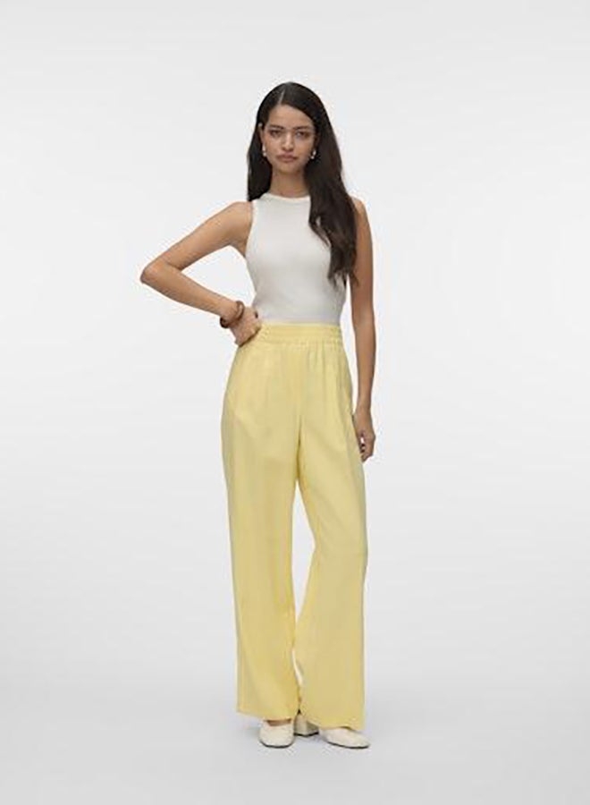 VERO MODA Vmcarmen Hw Wide Pleat Pull-On Pant  - Image 1