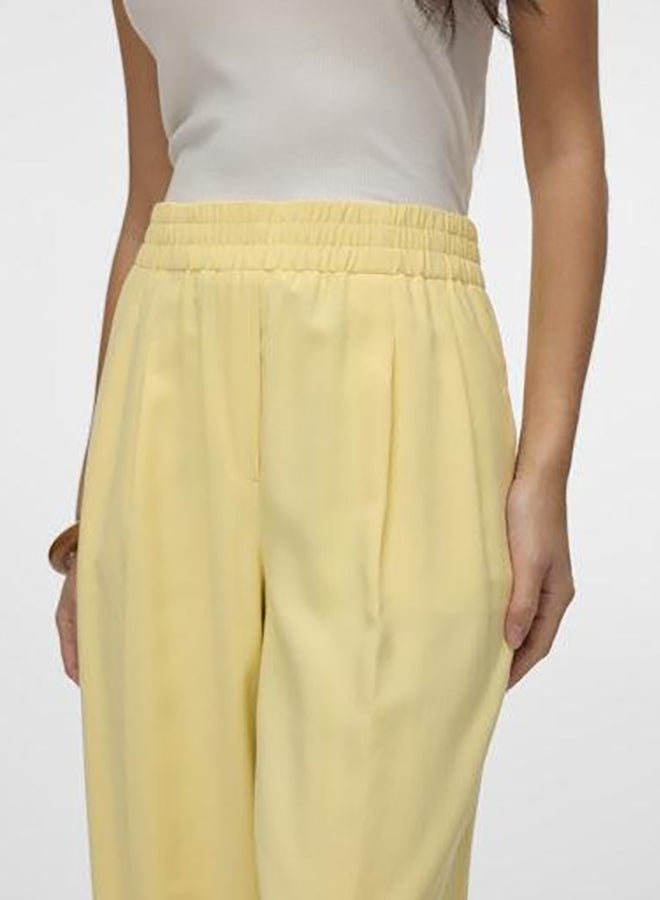 VERO MODA Vmcarmen Hw Wide Pleat Pull-On Pant  - Image 3