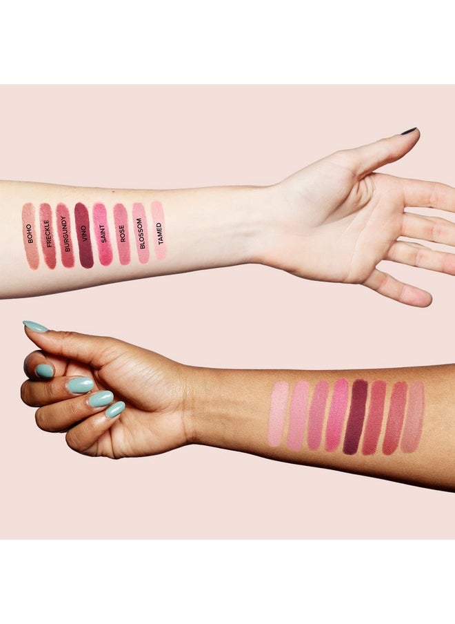 NUDESTIX - Nudestix Magnetic Matte Lip Color, Lipstick + Lip Liner + Lip Stain, 3-in-1Multi Use Makeup Pencil, Long Lasting Pigment, Kiss Proof, Smudge Proof, Waterproof, Bold Nude Looks, Shade: Vino - Image 1