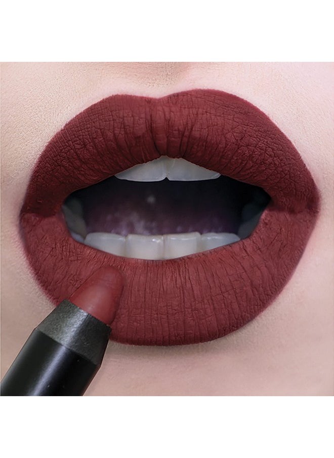 NUDESTIX - Nudestix Magnetic Matte Lip Color, Lipstick + Lip Liner + Lip Stain, 3-in-1Multi Use Makeup Pencil, Long Lasting Pigment, Kiss Proof, Smudge Proof, Waterproof, Bold Nude Looks, Shade: Vino - Image 1