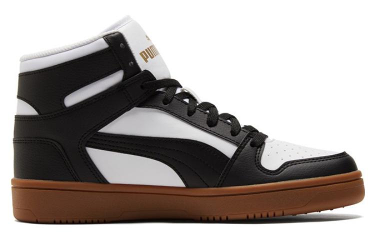 PUMA Rebound LayUp 'White Black Gum' - Image 2
