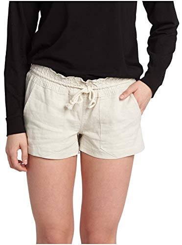Roxy Women's Oceanside Short, Stone, Medium - Image 1