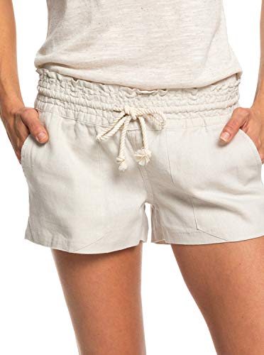 Roxy Women's Oceanside Short, Stone, Medium - Image 4