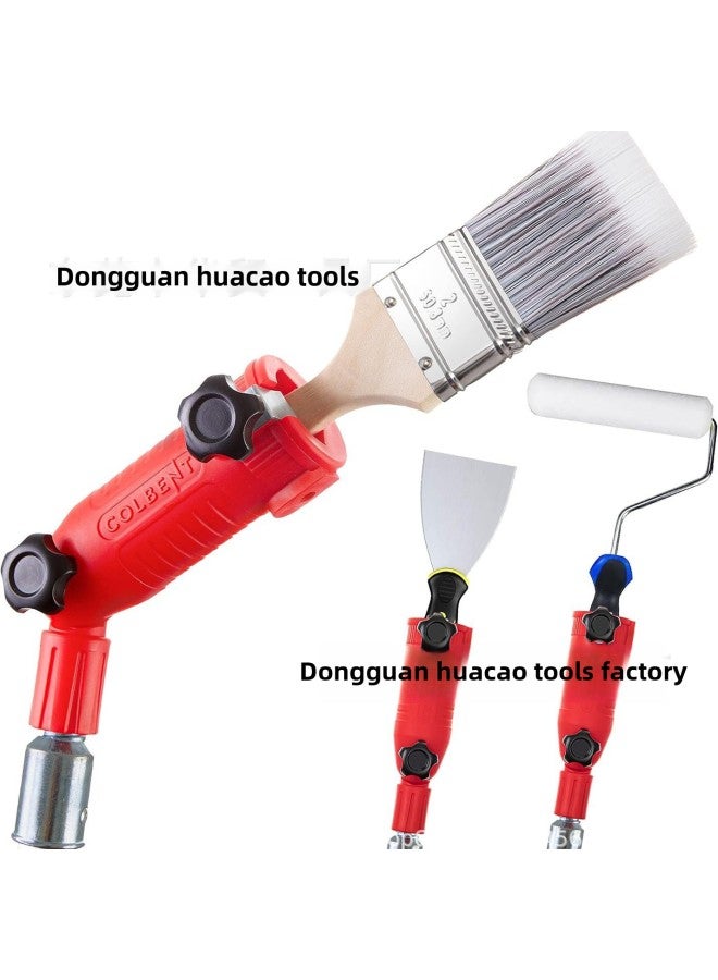 Multi-angle Roller Brush Paint Brush Extension Rod Handheld Paint Tool Extender Universal Bracket-Specification Model:Separate Brush  - Image 5