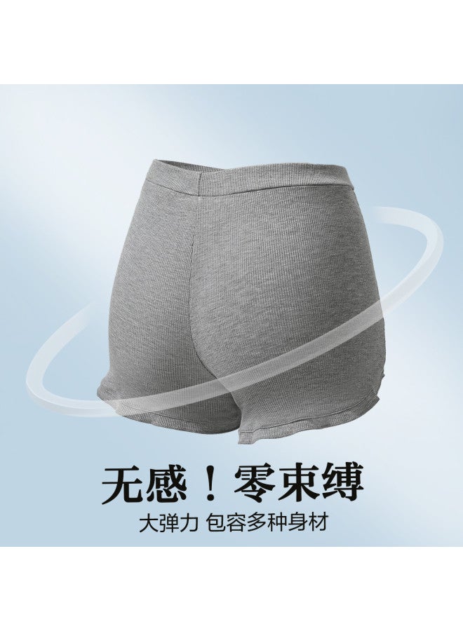 Red Bean Loose-Fitting Women'S Underwear For Outerwear, Vertical Stripe Slimming Sleep Pants, Anti-Exposure Safety Shorts - Image 5