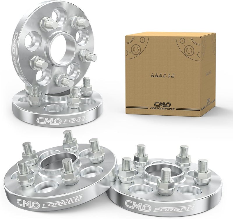 Customadeonly 4pcs 20mm Hubcentric Wheel Spacers 5x4.5 (67.1mm CB) 12x1.5 Stud - Image 1