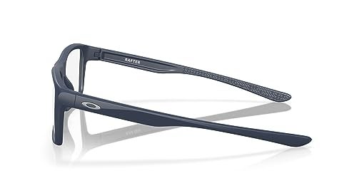 Oakley Men's OX8178 Rafter Rectangular Prescription Eyewear Frames, Universal Blue/Demo Lens, 55 mm - Image 3