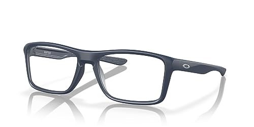 Oakley Men's OX8178 Rafter Rectangular Prescription Eyewear Frames, Universal Blue/Demo Lens, 55 mm - Image 2