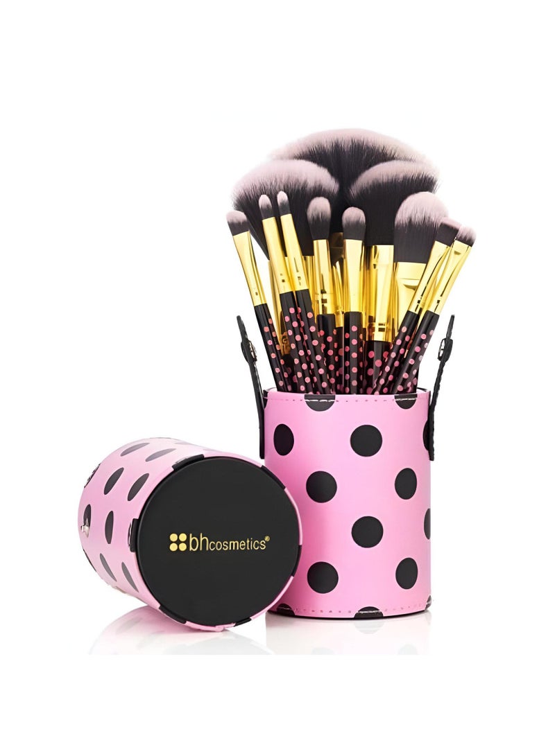 BH Cosmetics Pink Makeup Brush Set From Bh Cosmetics -11 Brushes