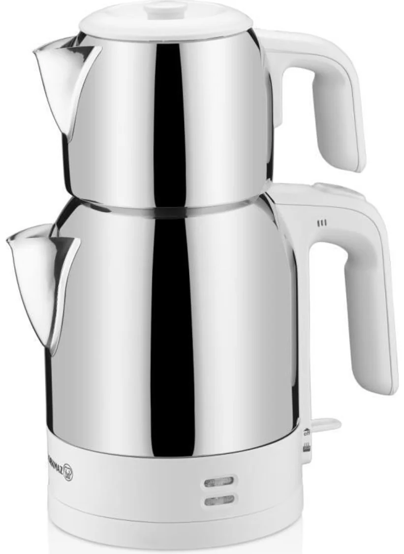 كوركماز A359-09 Vanilla Teapot Electric Teapot - Cream