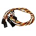 BackBay R/C BackBayRC 20awg Twisted Servo Extension Cable 100 Strands for RC Vehicles Drones EBikes 6 Lengths 5 Wires per Pack 30CM 12in 1ft - Image 4