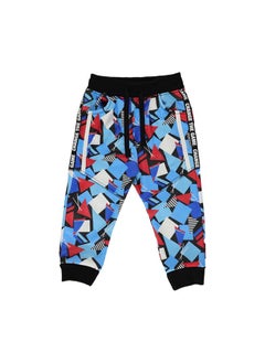 CHANGE THE GAME Geometric Printed Tracksuit Bottom