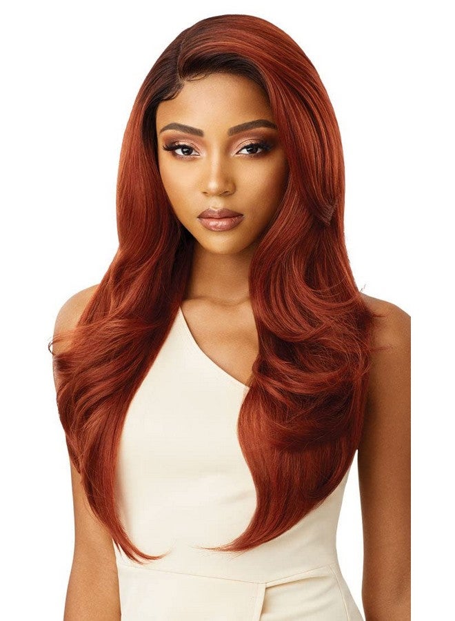 Outre Premium Swiss Lace Front Wig Melted Hairline Catalina Eartoear Soft Lace Preattached Elastic Band (613) - Image 1