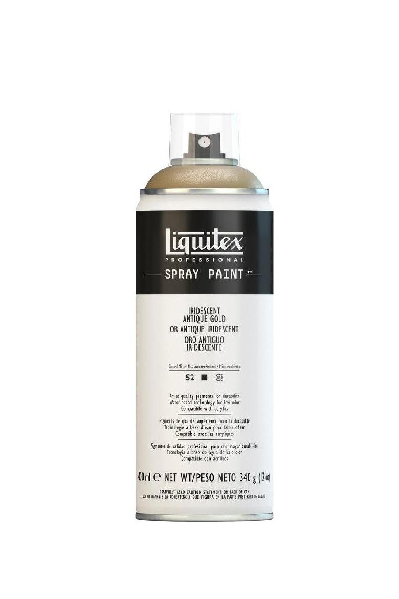Liquitex All Purpose Interior-Exterior Spray Paint Iridescent Antique Gold 400.00 ml