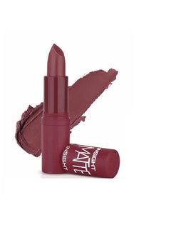 Insight Cosmetics Matte Lipstick |Long Lasting Lipstick For Women |Keeps Lips Moisturised |Single Swipe Application |Smooth & Light Weight |One Swipe Pigmentation(L-21=17)  - Image 1