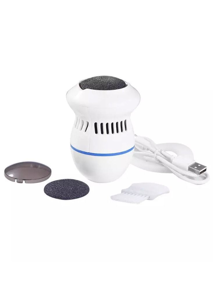 DubaiGallery 1PC آلة طحن القدم الكهربائية لإزالة الجلد الميت والجلد السميك لأدوات العناية بالقدم مع 2 رأس طحن - Image 1