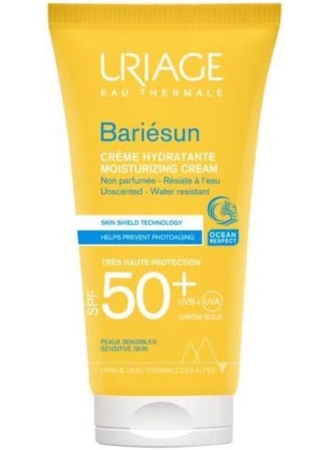 Uriage Bariesun Unscented Cream High Sun Protection Against Sun Damage Spf 50 (50Ml)