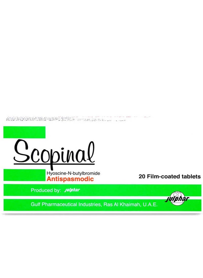 Julphar Scopinal 10 mg Tablet 20 TAB