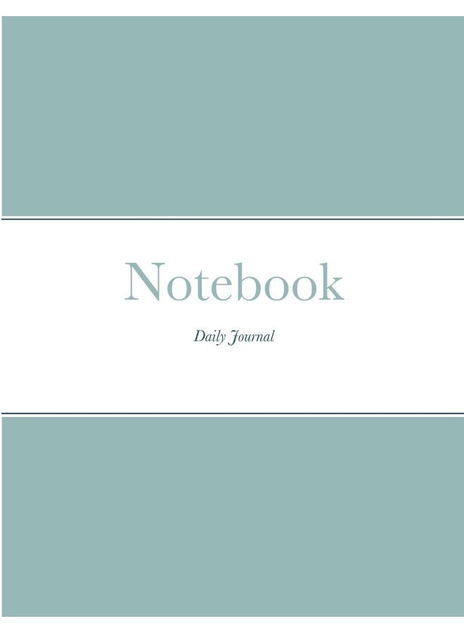 Notebook: Daily Journal  - Image 1