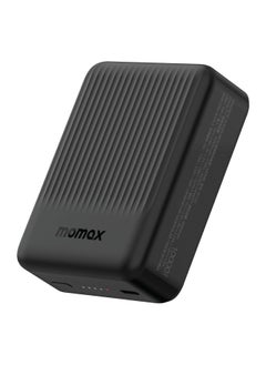 Momax Momax Q.Mag Minimal 10000mAh MagSafe Power Bank PD Fast Charging and Wireless Charging 15W - Black  - Image 2