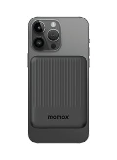 Momax Momax Q.Mag Minimal 10000mAh MagSafe Power Bank PD Fast Charging and Wireless Charging 15W - Black  - Image 4