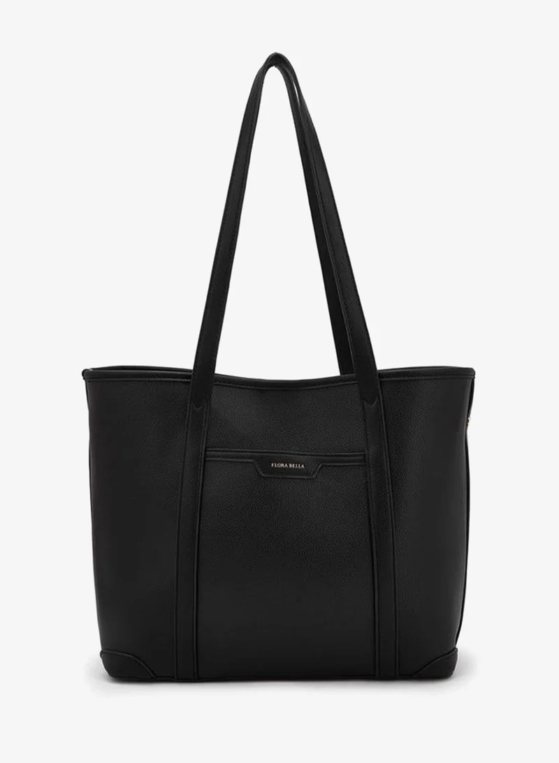Textured Tote Bag With Handles